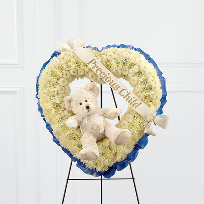 Precious Child Standing Heart –  Forever Flowers, Fords NJ
