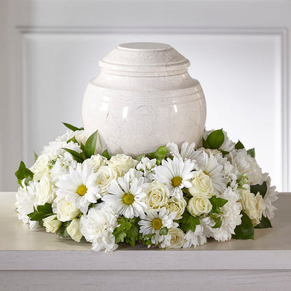 Ivory Gardens Cremation Adornment –  Forever Flowers, Fords NJ