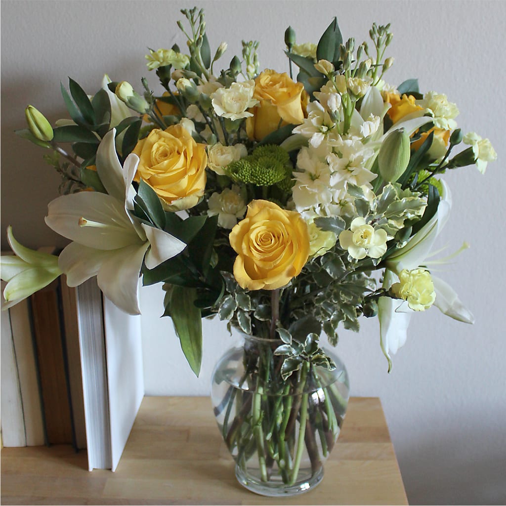 Hope & Serenity Bouquet –  Forever Flowers, Fords NJ