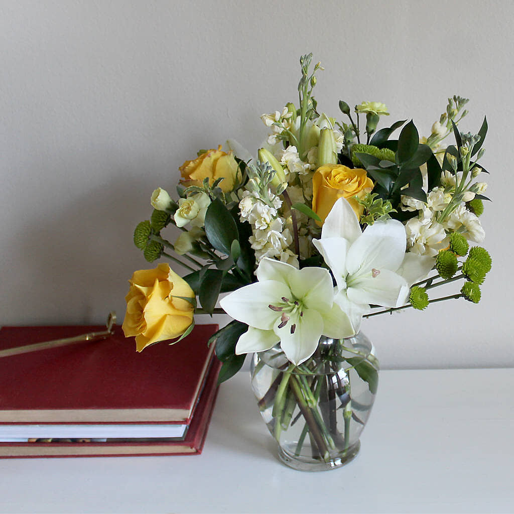 Hope & Serenity Bouquet –  Forever Flowers, Fords NJ