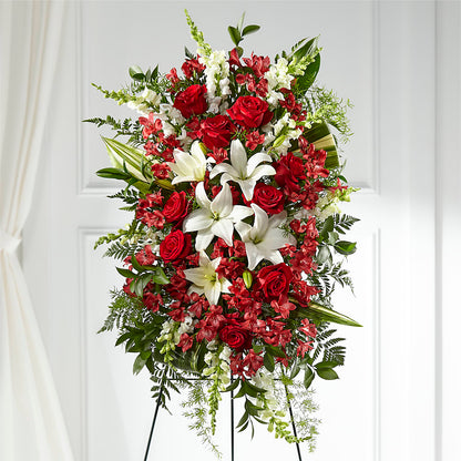 Everlasting Memory Standing Spray –  Forever Flowers, Fords NJ