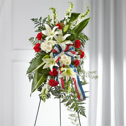 Stars of Life Standing Spray –  Forever Flowers, Fords NJ