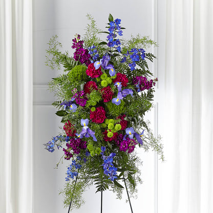 Heavenly Skies Standing Spray –  Forever Flowers, Fords NJ