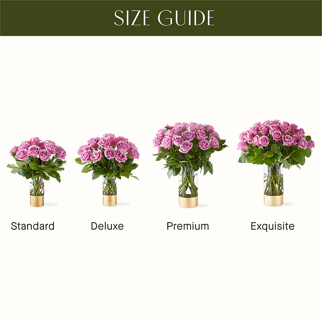 Secret Admirer Lavender Rose Bouquet –  Forever Flowers, Fords NJ