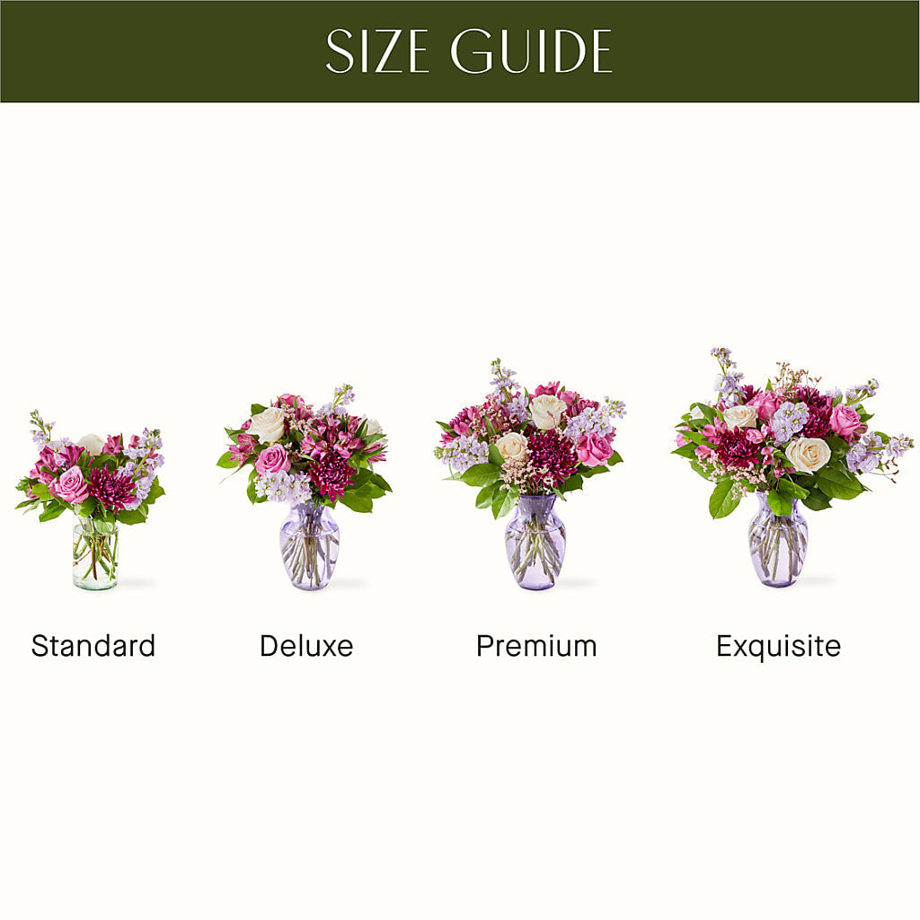 Amethyst Dreams Bouquet –  Forever Flowers, Fords NJ