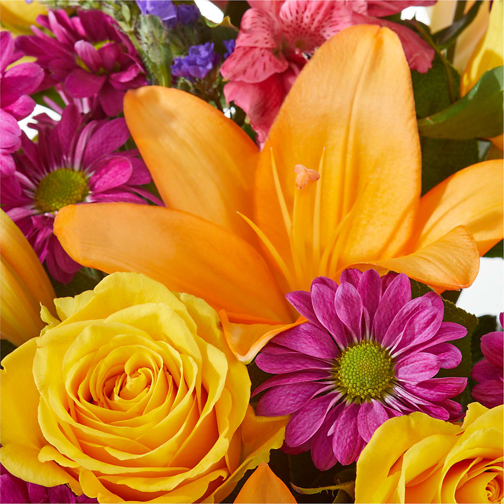 Colorful Visions Bouquet –  Forever Flowers, Fords NJ