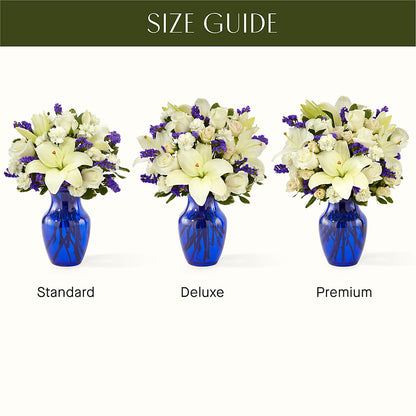 Sapphire Rush Bouquet –  Forever Flowers, Fords NJ