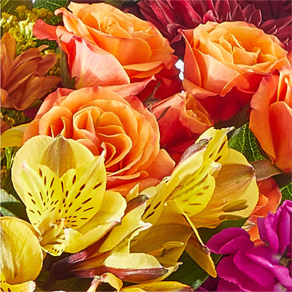 Amber Muse Bouquet –  Forever Flowers, Fords NJ