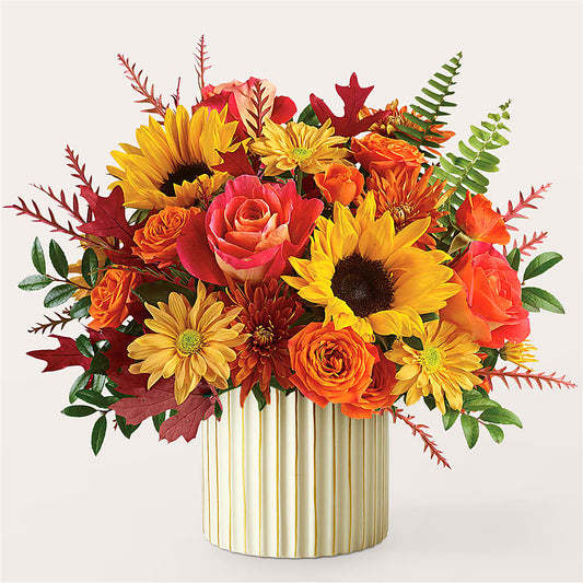 Fall Campfire Bouquet –  Forever Flowers, Fords NJ