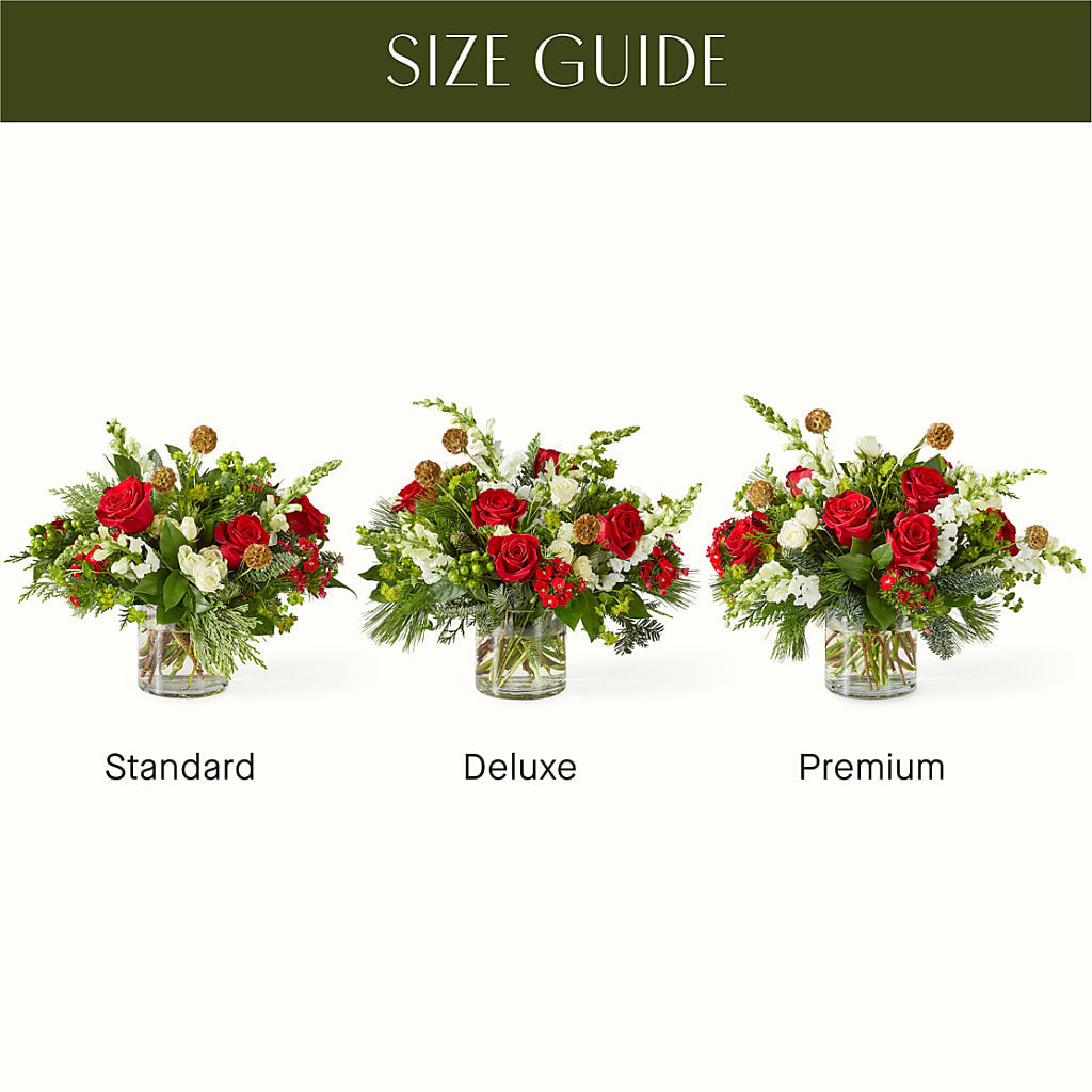 Deck the Halls Bouquet –  Forever Flowers, Fords NJ