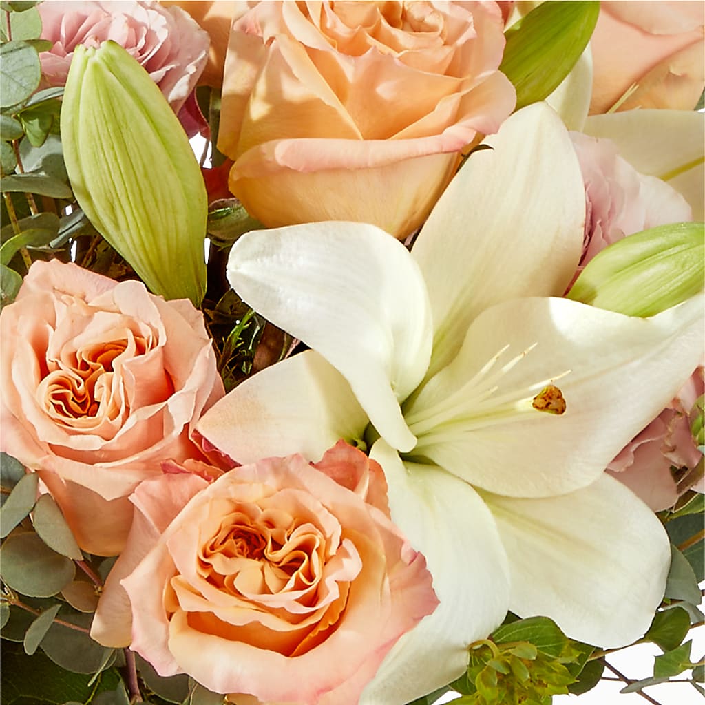 Grapefruit Splash Bouquet –  Forever Flowers, Fords NJ