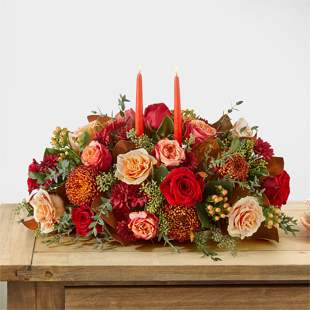 Gather Near Centerpiece –  Forever Flowers, Fords NJ