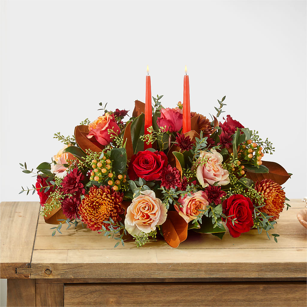 Gather Near Centerpiece –  Forever Flowers, Fords NJ