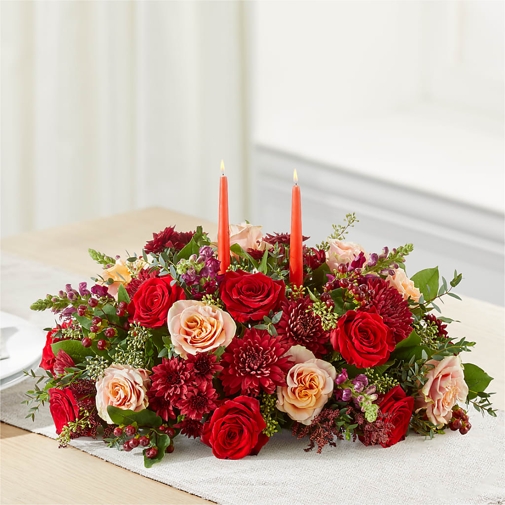 Most Thankful Centerpiece –  Forever Flowers, Fords NJ