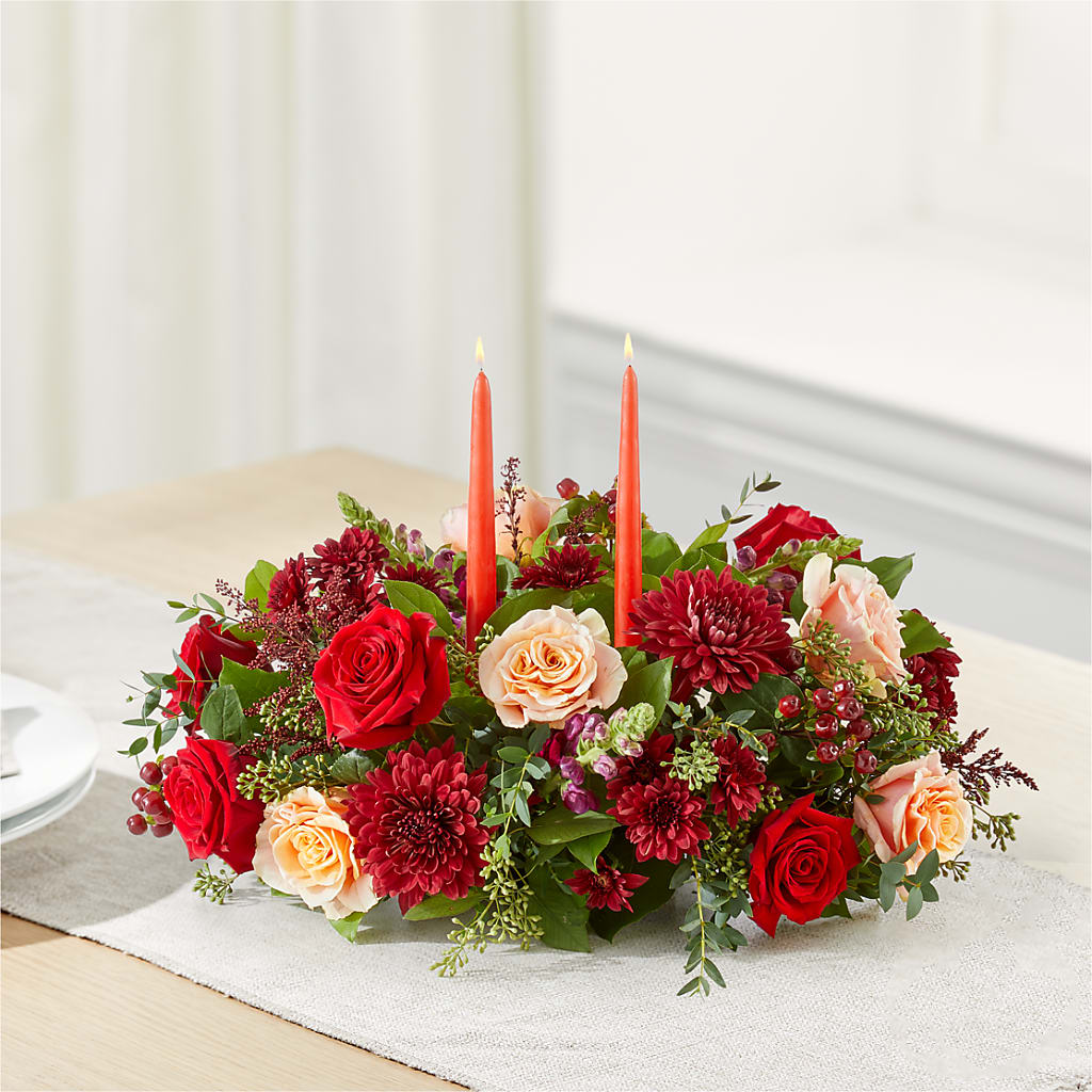 Most Thankful Centerpiece –  Forever Flowers, Fords NJ