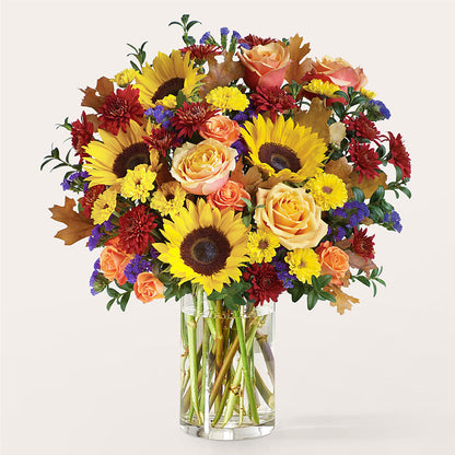 Harvest Moon Bouquet –  Forever Flowers, Fords NJ