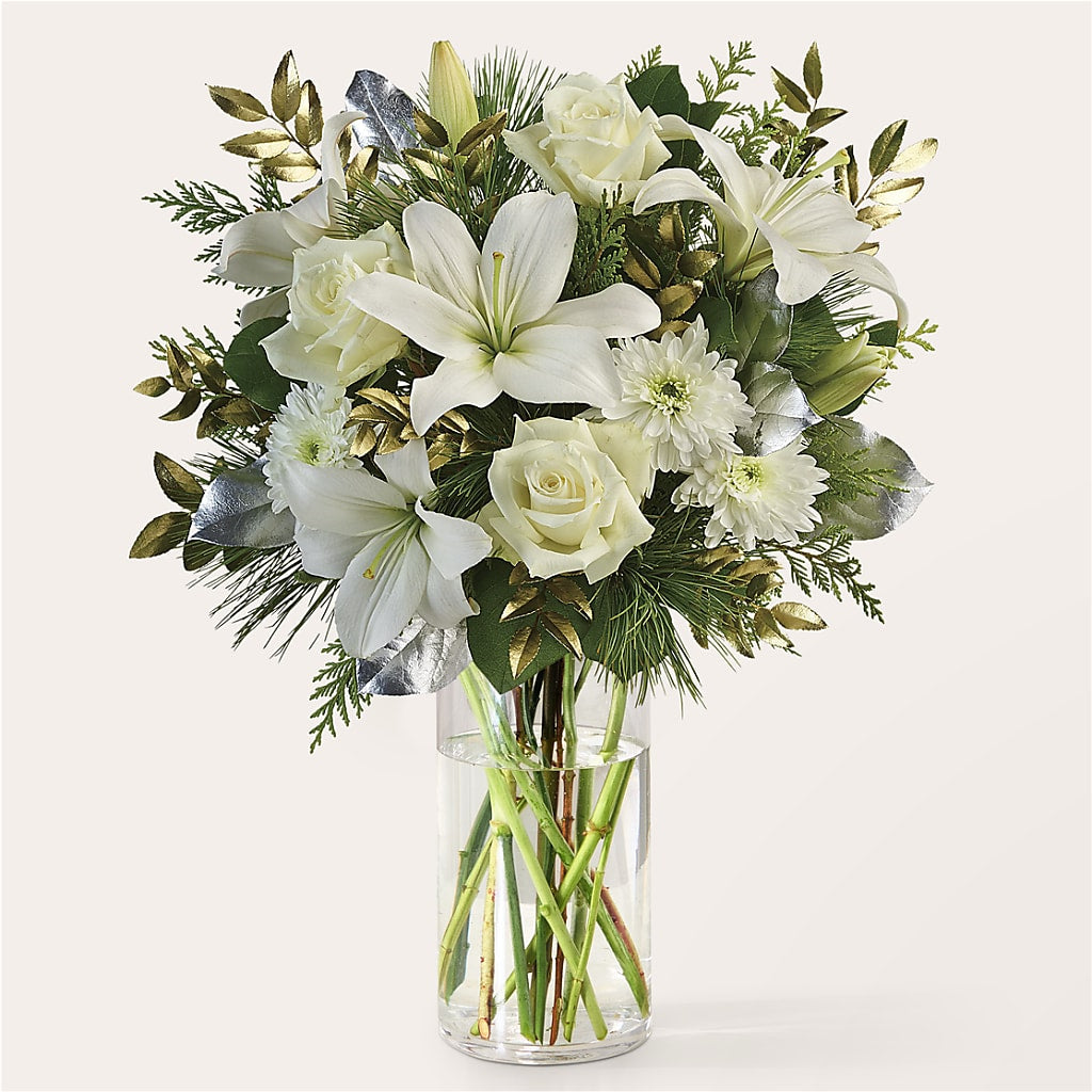 Wintry Mix Bouquet –  Forever Flowers, Fords NJ