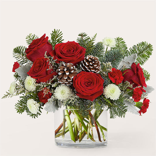 Yule Cheer Bouquet –  Forever Flowers, Fords NJ