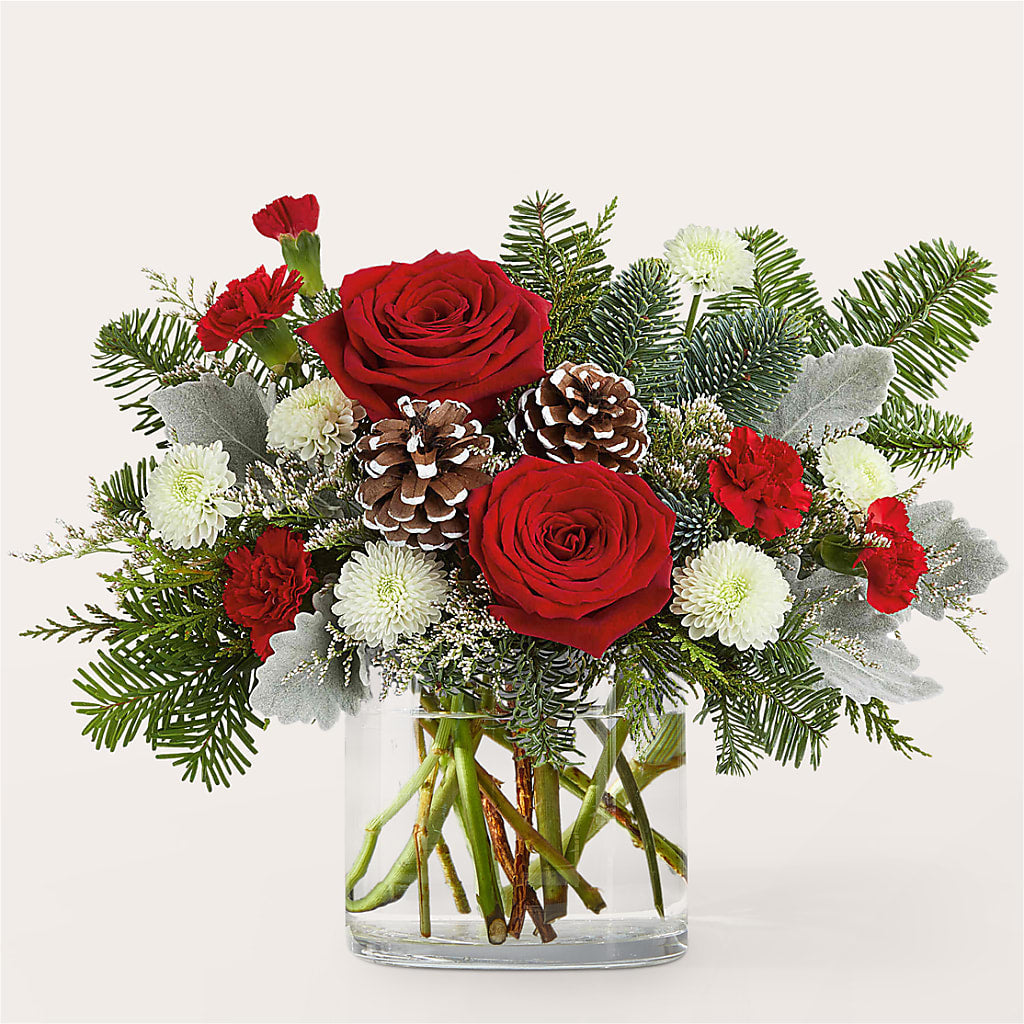Yule Cheer Bouquet –  Forever Flowers, Fords NJ
