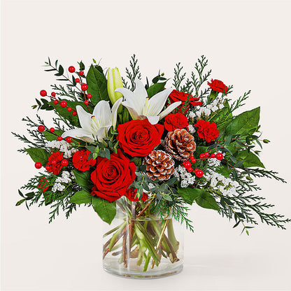 Best in Snow Bouquet –  Forever Flowers, Fords NJ