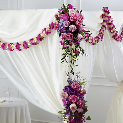 Color & Light Chuppah Decor –  Forever Flowers, Fords NJ