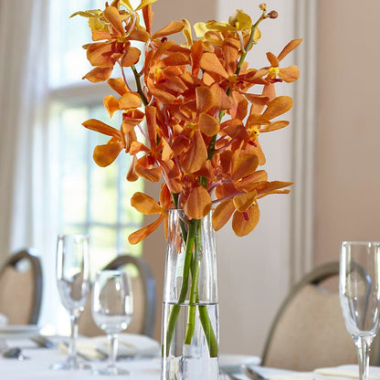 Orange Mokara Bud Vase –  Forever Flowers, Fords NJ