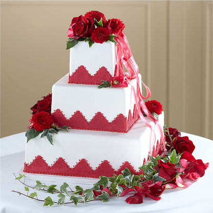 Forever Happiness Cake Decor –  Forever Flowers, Fords NJ