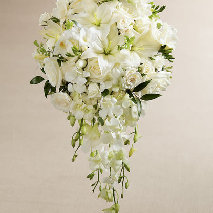 White Wonders Bouquet –  Forever Flowers, Fords NJ
