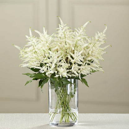 White Astilbe Bouquet –  Forever Flowers, Fords NJ